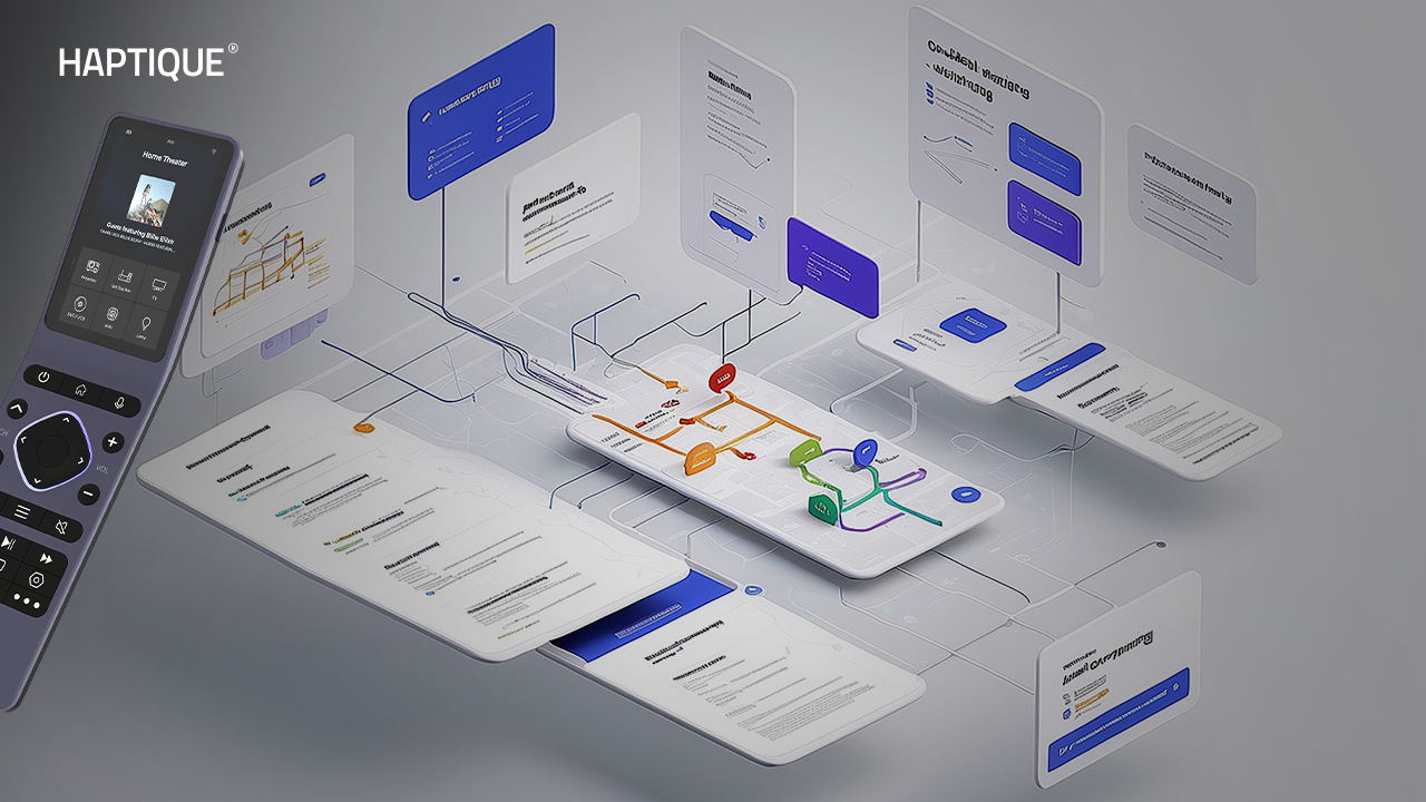 Using Haptique as a Front-End Device
